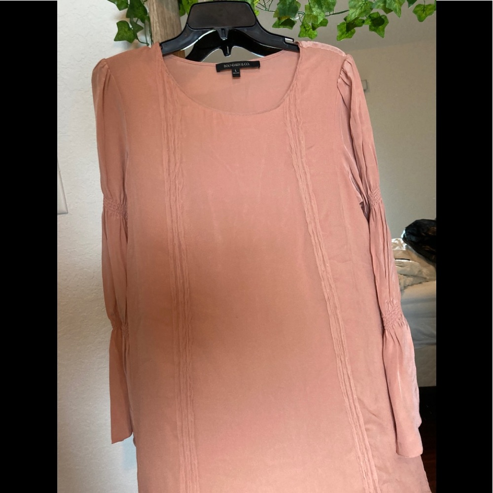Long bell sleeved dress, Like new